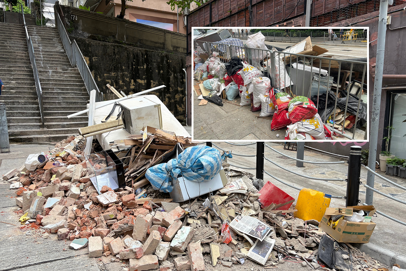 非法棄置建築廢物問題及 好好斗 回收服務