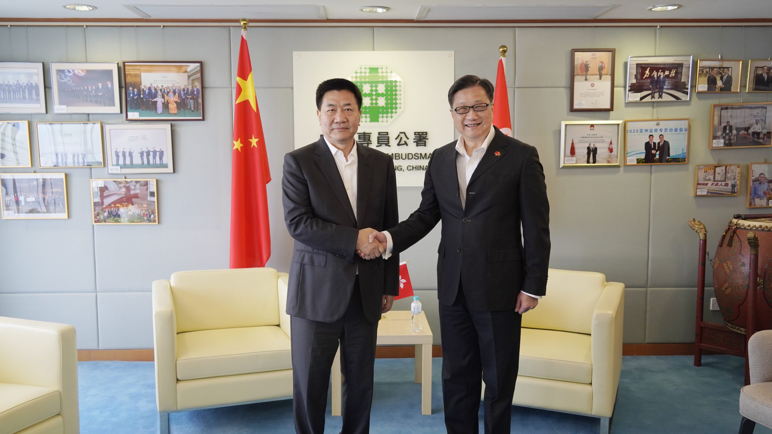 申訴專員與中共中央紀委副書記 國家監委副主任會面
